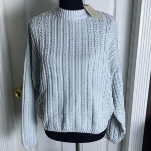 Universal Thread Pale Blue Sweater Sz L NWT